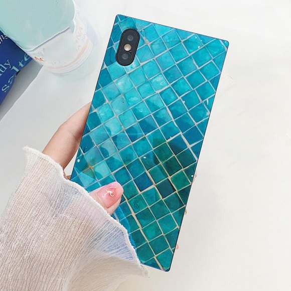 NEW iPhone 7/8 Square Mermaid Case - Picture 3 of 8